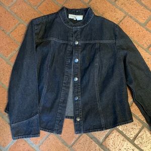 Yoakum Double D Ranch womens jean jacket